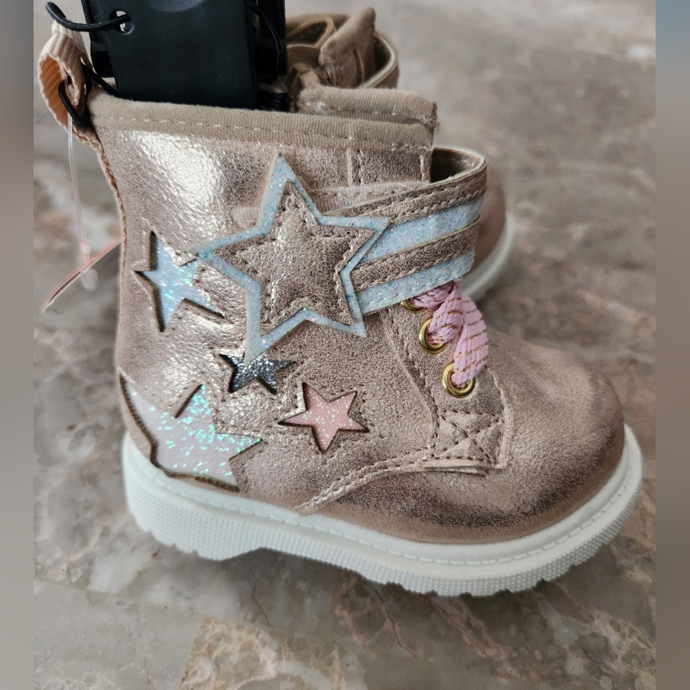 3 Baby Girl Star Winter Boots